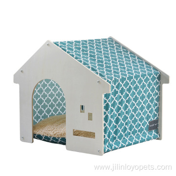 Wood dog house indoor for sale